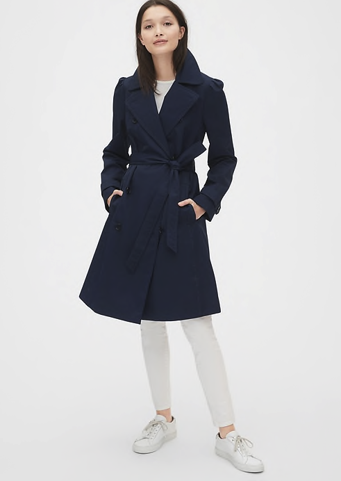 Puff Sleeve Trench Coat, featured on @thefashiondetour